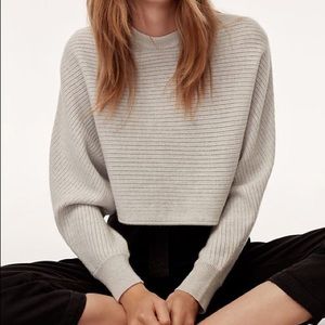Wilfred Free Lolan crop sweater. Small